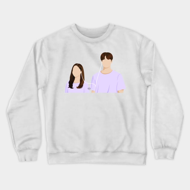 Forecasting Love and Weather Crewneck Sweatshirt by ayshatazin